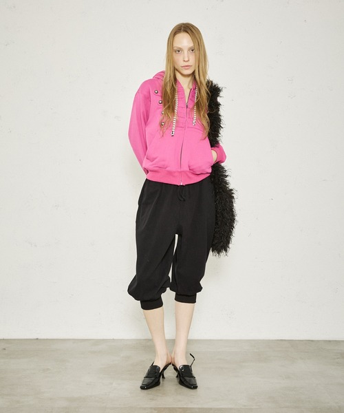FTW(エフティダブリュー)の「HALF JOGGER PANTS(スウェットパンツ・レディース・バーガンディー/グレー/ブラック・SMALL/MEDIUM)」の15枚目の写真