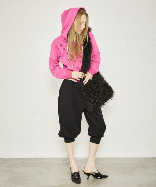 FTW(エフティダブリュー)の「HALF JOGGER PANTS(スウェットパンツ・レディース・バーガンディー/グレー/ブラック・SMALL/MEDIUM)」の17枚目の写真