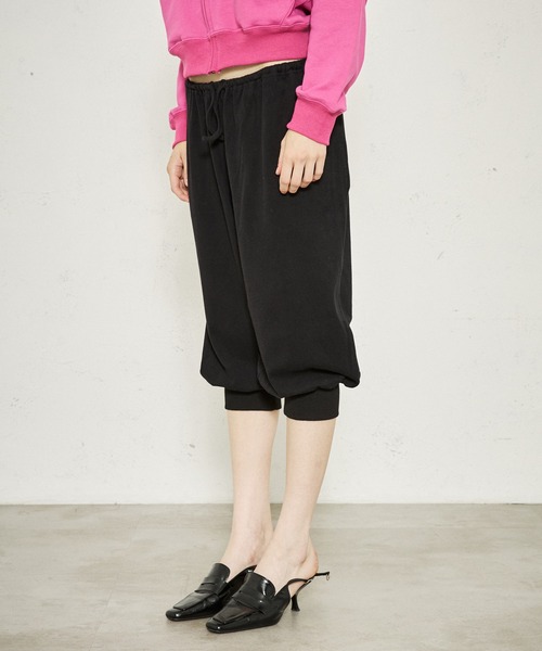 FTW(エフティダブリュー)の「HALF JOGGER PANTS(スウェットパンツ・レディース・バーガンディー/グレー/ブラック・SMALL/MEDIUM)」の11枚目の写真