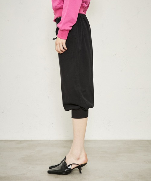FTW(エフティダブリュー)の「HALF JOGGER PANTS(スウェットパンツ・レディース・バーガンディー/グレー/ブラック・SMALL/MEDIUM)」の12枚目の写真