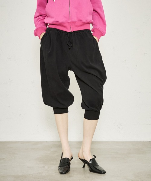 FTW(エフティダブリュー)の「HALF JOGGER PANTS(スウェットパンツ・レディース・バーガンディー/グレー/ブラック・SMALL/MEDIUM)」の8枚目の写真