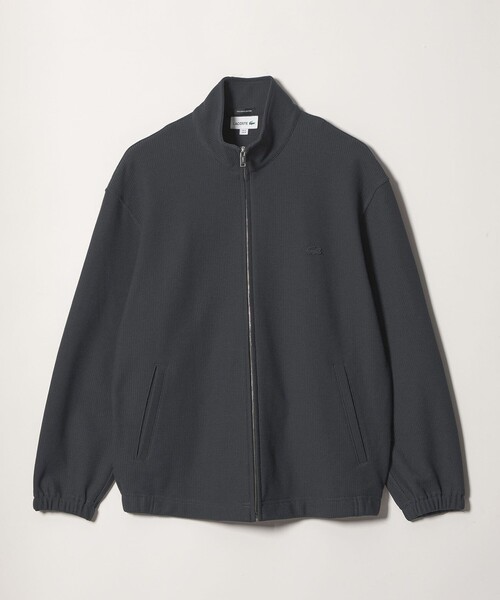 LACOSTE(ラコステ)の「<LACOSTE for BEAUTY&YOUTH> ワントーン ジップ ブルゾン(カーディガン/ボレロ・メンズ・ブラウン系/ブラック/ダークグレー・S/M/XL/L)」の3枚目の写真
