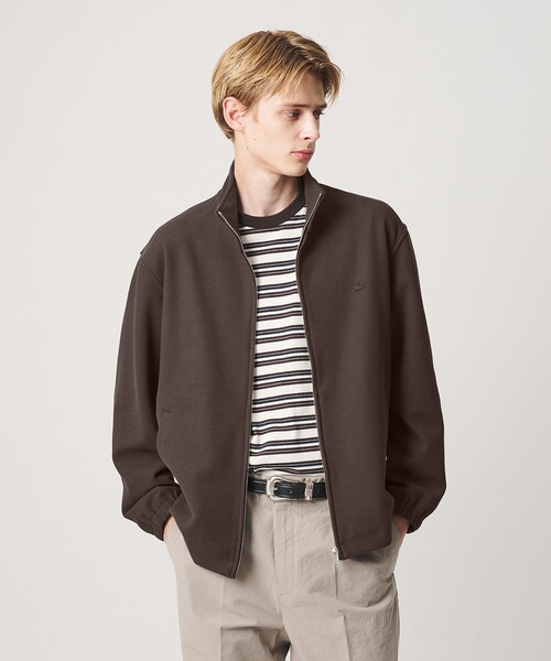 LACOSTE(ラコステ)の「<LACOSTE for BEAUTY&YOUTH> ワントーン ジップ ブルゾン(カーディガン/ボレロ・メンズ・ブラウン系/ブラック/ダークグレー・S/M/XL/L)」の5枚目の写真