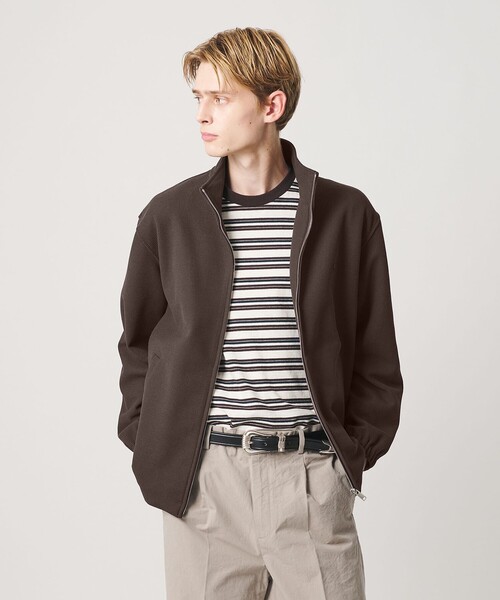LACOSTE(ラコステ)の「<LACOSTE for BEAUTY&YOUTH> ワントーン ジップ ブルゾン(カーディガン/ボレロ・メンズ・ブラウン系/ブラック/ダークグレー・S/M/XL/L)」の6枚目の写真