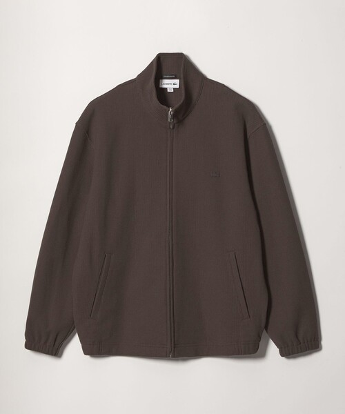 LACOSTE(ラコステ)の「<LACOSTE for BEAUTY&YOUTH> ワントーン ジップ ブルゾン(カーディガン/ボレロ・メンズ・ブラウン系/ブラック/ダークグレー・S/M/XL/L)」の13枚目の写真