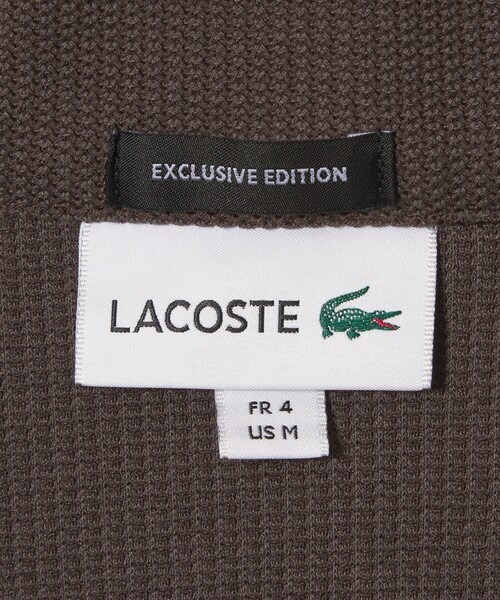 LACOSTE(ラコステ)の「<LACOSTE for BEAUTY&YOUTH> ワントーン ジップ ブルゾン(カーディガン/ボレロ・メンズ・ブラウン系/ブラック/ダークグレー・S/M/XL/L)」の20枚目の写真