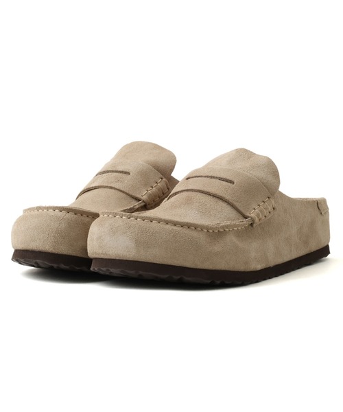 BIRKENSTOCK(ビルケンシュトック)の「BIRKENSTOCK Naples Wrapped LEVE / ビルケンシュトック ネープルズ ラップトゥ(サンダル・メンズ・ベージュ・23.0cm/24.0cm/24.5cm/25.0cm/26.0cm/26.5cm/27.0cm/28.0cm)」の1枚目の写真