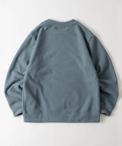 JOHN'S CLOSET(ジョンズクローゼット)の「【15】〔Tom & Jerry/トムとジェリー〕ワッフル×フリース ワンポイント刺繍 クルーネックスウェット/トレーナー/メンズ/レディース(スウェット・メンズ・サックスブルー/オフホワイト/ブラック/ピンクベージュ・LARGE/MEDIUM)」の20枚目の写真