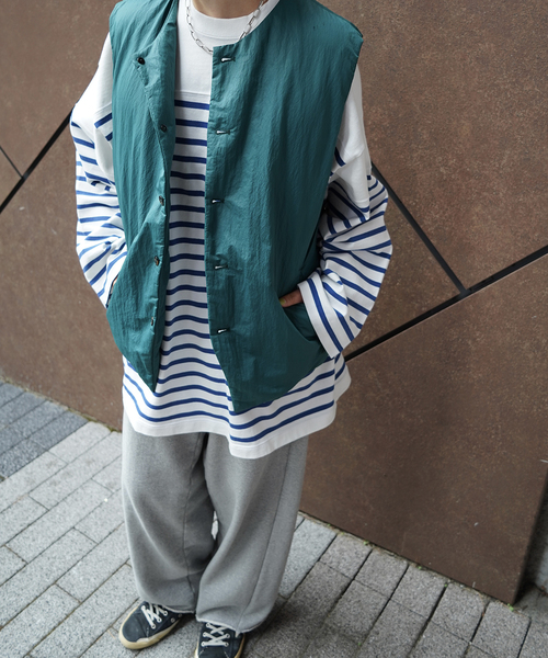 JOURNAL STANDARD LUXE(ジャーナルスタンダード ラックス)の「25TH BORDER WIDE MID(Tシャツ/カットソー・レディース・ブルー・FREE)」の5枚目の写真