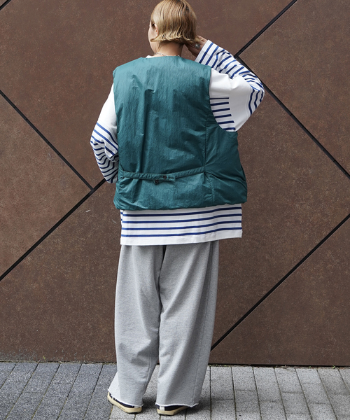 JOURNAL STANDARD LUXE(ジャーナルスタンダード ラックス)の「25TH BORDER WIDE MID(Tシャツ/カットソー・レディース・ブルー・FREE)」の6枚目の写真