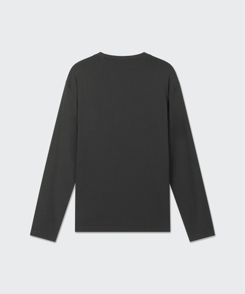 MUSINSA STANDARD（ムシンサスタンダード）の「[リカバリー] 長袖パンツセット [ダークグレー]（Tシャツ/カットソー・レディース・その他・MEDIUM/LARGE/X-LARGE/2XL）」の5枚目の写真