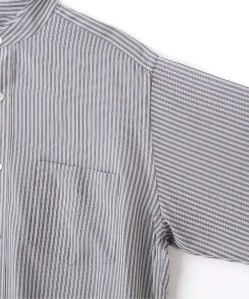 YLEVE(イレーヴ)の「YLEVE / ACETATE CUPRA STRIPE SHIRT(シャツ/ブラウス・レディース・ブラック系その他・0/1)」の5枚目の写真