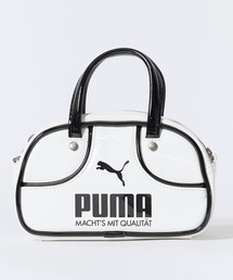 PUMA/プーマ 1976 マイクログリップバッグ 1L ミニバッグ ショルダーバッグ ハンドバッグ 2way ショルダー着脱可能 コンパクト 小型 パイピング 配色 スポーティーレディース 2026年 秋 秋服 冬 冬服