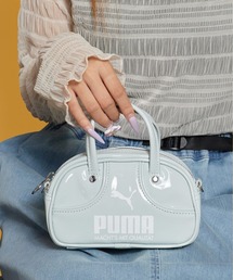PUMA/プーマ 1976 マイクログリップバッグ 1L ミニバッグ ショルダーバッグ ハンドバッグ 2way ショルダー着脱可能 コンパクト 小型 パイピング 配色 スポーティーレディース 2026年 秋 秋服 冬 冬服
