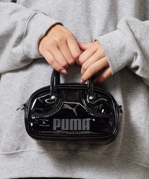 PUMA/プーマ 1976 マイクログリップバッグ 1L ミニバッグ ショルダーバッグ ハンドバッグ 2way ショルダー着脱可能 コンパクト 小型 パイピング 配色 スポーティーレディース 2026年 秋 秋服 冬 冬服