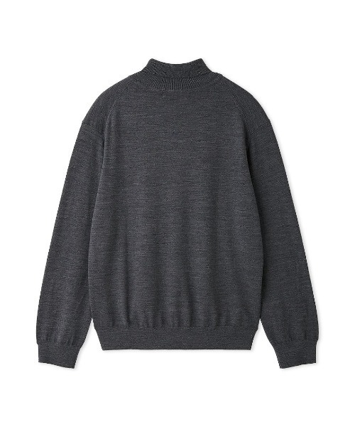 AOURE(アウール)の「ソフトタートル(ニット/セーター・メンズ・ブラック/グレー/ダークブラウン・LARGE/MEDIUM/X-LARGE/SMALL)」の11枚目の写真