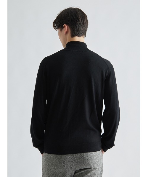 AOURE(アウール)の「ソフトタートル(ニット/セーター・メンズ・ブラック/グレー/ダークブラウン・LARGE/MEDIUM/X-LARGE/SMALL)」の15枚目の写真