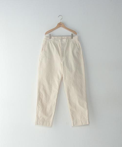 Snow Peak(スノーピーク)の「<snow peak>×<Steven Alan> S/WIDE TROUSER/パンツ◆(その他パンツ・メンズ・オフホワイト・LARGE/MEDIUM/SMALL)」の1枚目の写真