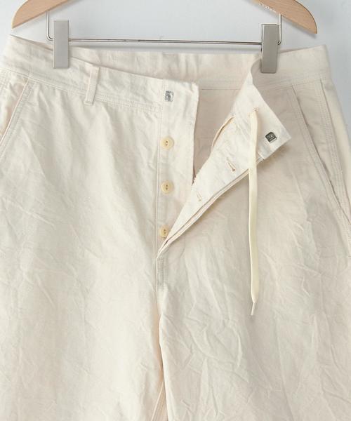Snow Peak(スノーピーク)の「<snow peak>×<Steven Alan> S/WIDE TROUSER/パンツ◆(その他パンツ・メンズ・オフホワイト・LARGE/MEDIUM/SMALL)」の4枚目の写真