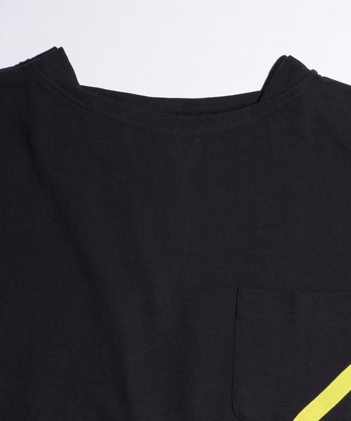 PHINGERIN（フィンガリン）の「＜PHINGERIN＞ 17 CHARLOTTE/Tシャツ◆（Tシャツ/カットソー・メンズ・オフホワイト/ブラック/ネイビー・SMALL/LARGE/MEDIUM）」の7枚目の写真