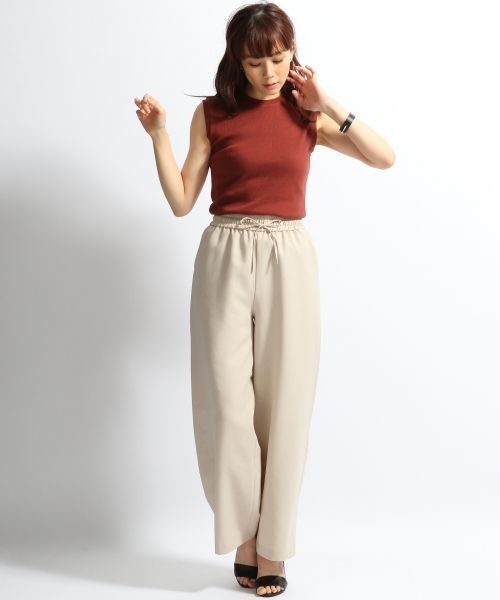 A part by(アパートバイ)の「CハリヌキNS 725415 (Tシャツ/カットソー・レディース・グレー/ブラウン/ブラック/ホワイト・LARGE/MEDIUM)」の6枚目の写真