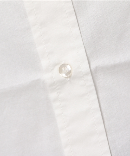 AZUL by moussy（アズールバイマウジー）の「BIGポケットドルマン長袖シャツ（シャツ/ブラウス・レディース・オフホワイト/ライトベージュ/ホワイト系その他・LARGE/SMALL/MEDIUM）」の11枚目の写真