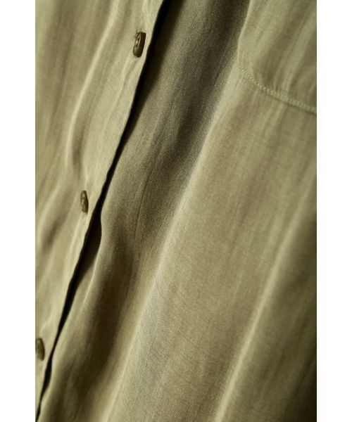 N.（N. Natural Beauty Basic）（エヌエヌナチュラルビューティーベーシック）の「ビエラブラウス Vネック（シャツ/ブラウス・レディース・ホワイト/ホワイト系その他/ピンク/ブラック/カーキ・MEDIUM）」の11枚目の写真