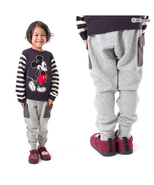 BREEZE（ブリーズ）の「ポケット付パンツ(10分丈)（その他パンツ・キッズ・ブルー/マスタード/グレー/ブラック・95/100/120/80/90/110/140/130）」の7枚目の写真