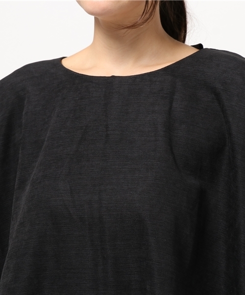 MERLOT（メルロー）の「ビッグシルエットワンピース4795（ワンピース・レディース・グレー/ブラック/グリーン/パープル/レッド/モカ・FREE）」の14枚目の写真