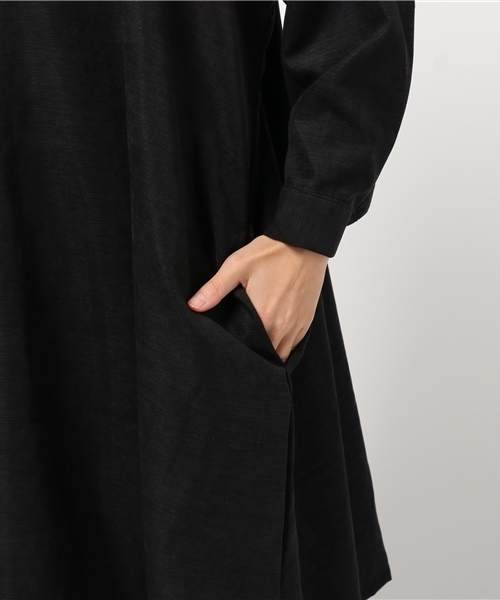 MERLOT（メルロー）の「ビッグシルエットワンピース4795（ワンピース・レディース・グレー/ブラック/グリーン/パープル/レッド/モカ・FREE）」の16枚目の写真