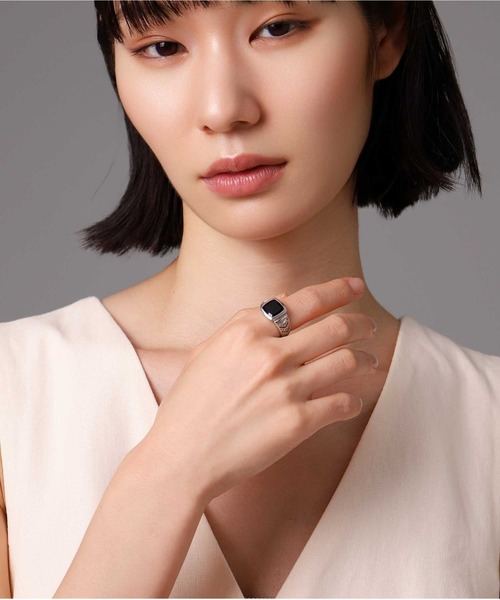 シルバー925 リング　ライオンパサント　英国 BASIC”ステューディリング/シルバー925【LION HEART / ライオンハート