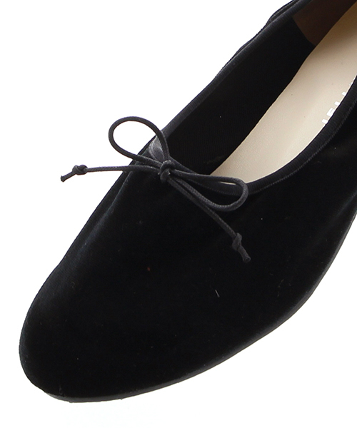 JELLY BEANS（ジェリービーンズ）の「【Made in Japan】ベロアバレエシューズ(134-1411)JELLY BEANS(ジェリービーンズ)（バレエシューズ・レディース・ブラック/ライトピンク/ライトグレー/パイソン・22.5/24.5/23/23.5/24）」の18枚目の写真