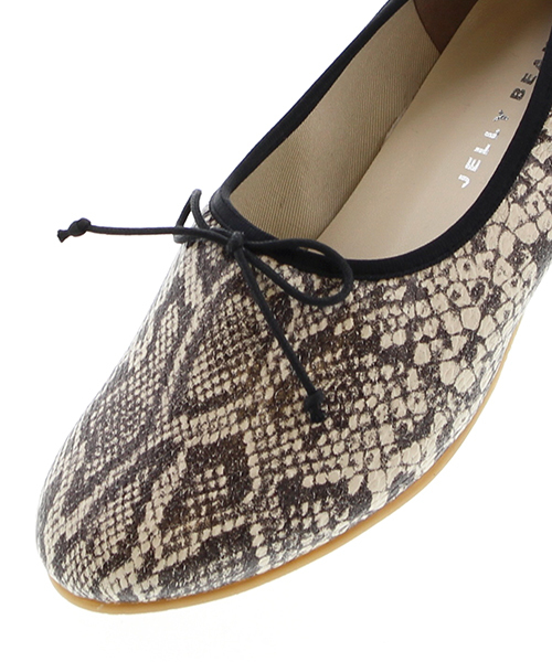 JELLY BEANS（ジェリービーンズ）の「【Made in Japan】ベロアバレエシューズ(134-1411)JELLY BEANS(ジェリービーンズ)（バレエシューズ・レディース・ブラック/ライトピンク/ライトグレー/パイソン・22.5/24.5/23/23.5/24）」の19枚目の写真