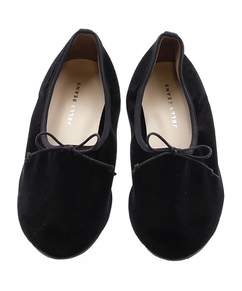 JELLY BEANS（ジェリービーンズ）の「【Made in Japan】ベロアバレエシューズ(134-1411)JELLY BEANS(ジェリービーンズ)（バレエシューズ・レディース・ブラック/ライトピンク/ライトグレー/パイソン・22.5/24.5/23/23.5/24）」の20枚目の写真