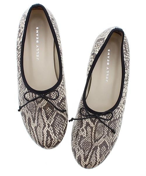 JELLY BEANS（ジェリービーンズ）の「【Made in Japan】ベロアバレエシューズ(134-1411)JELLY BEANS(ジェリービーンズ)（バレエシューズ・レディース・ブラック/ライトピンク/ライトグレー/パイソン・22.5/24.5/23/23.5/24）」の11枚目の写真
