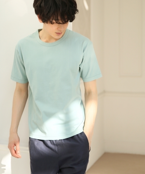 GLOBAL WORK(グローバルワーク)の「【ROOM】マルドウテンジククルーT/747692(Tシャツ/カットソー・メンズ・ライトブルー/カーキ/ブラック/グレー・LARGE/MEDIUM)」の4枚目の写真