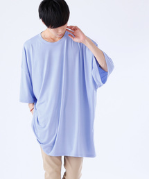 MONO-MART | スーパービッグシルエットカットソー ドロップショルダー/TRストレッチ(Tシャツ/カットソー)