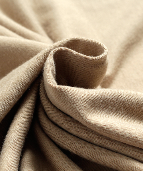 MONO-MART（モノマート）の「スーパービッグシルエットカットソー ドロップショルダー/TRストレッチ（Tシャツ/カットソー・メンズ・オフホワイト/ネイビー/チャコール/ピンク/ブラック/ライトブルー/グレー系その他/ブラウン系その他/ライトイエロー・FREE）」の12枚目の写真