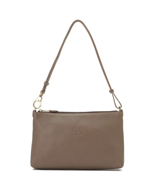 IL BISONTE（イルビゾンテ）の「IL BISONTE / ORIGINAL LEATHER / ショルダーバッグ（ショルダーバッグ・レディース・ライトブラウン/ナチュラル/グリーン/レンガ/ダークブラウン/ブラック/ネイビー/レッド/グレー・FREE）」の3枚目の写真