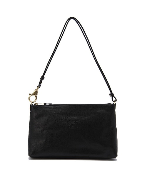 IL BISONTE（イルビゾンテ）の「IL BISONTE / ORIGINAL LEATHER / ショルダーバッグ（ショルダーバッグ・レディース・ライトブラウン/ナチュラル/グリーン/レンガ/ダークブラウン/ブラック/ネイビー/レッド/グレー・FREE）」の2枚目の写真