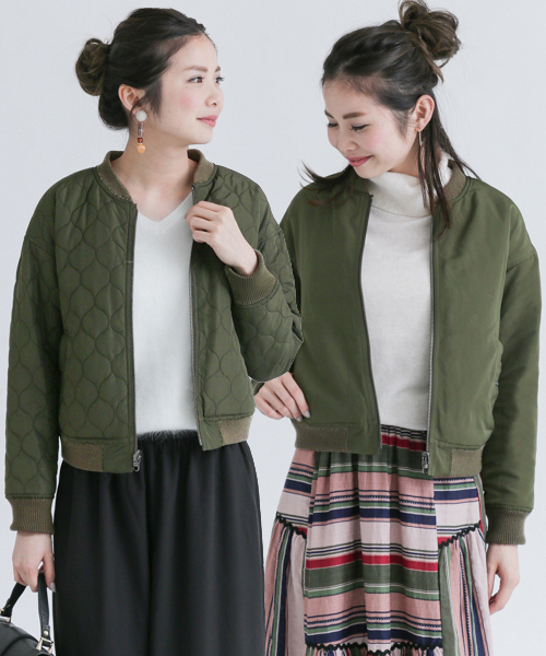 22 新作 レディース アーバンリサーチサニーレーベル リバーシブルジャケット ノーカラージャケット