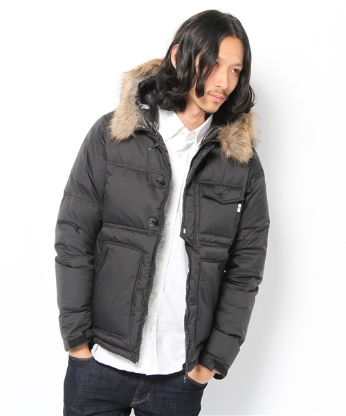 WHIZLIMITED（ウィズリミテッド）の「BLOCK JK（ダウンジャケット/コート・メンズ・ブラック/ブルー/オレンジ・LARGE/X-LARGE/MEDIUM）」の6枚目の写真