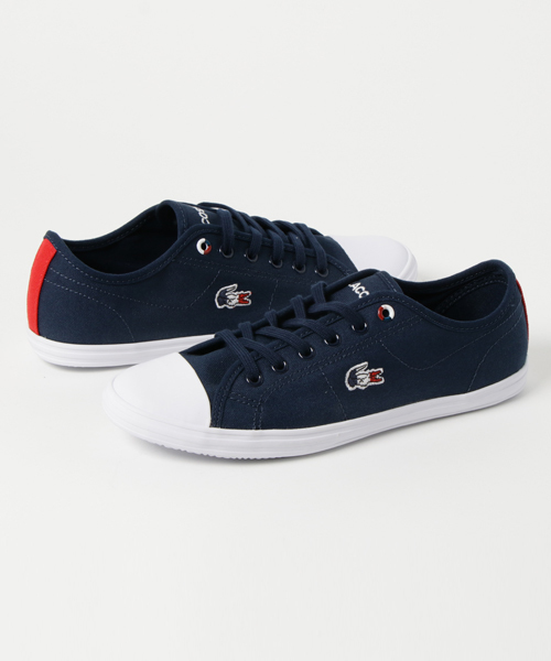 LACOSTE（ラコステ）の「LACOSTE ZIANE SNEAKER 317 1 (ネイビー)_lcs（スニーカー）」 - WEAR