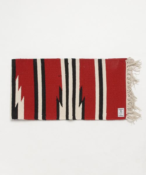 チャイハネ(チャイハネ)の「【チャイハネ】オルテガ柄ロングプレイスマット(ランチョンマット/テーブルウェア・レディース・ネイビー/レッド/ターコイズブルー・FREE)」の6枚目の写真