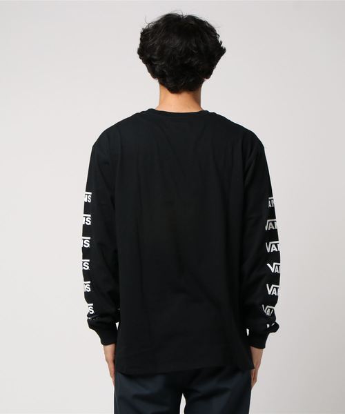 VANS（バンズ）の「VANS/ヴァンズ SKATEBOADING OTW L/S T-shits（Tシャツ/カットソー・メンズ・ブラック/ホワイト・L/M）」の4枚目の写真