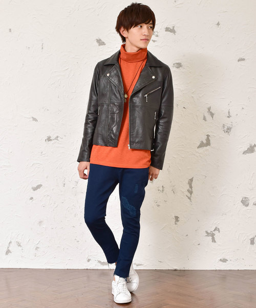 MinoriTY（マイノリティ）の「【ストレッチツイルダメージスーパースキニーパンツ（アンクル）】（その他パンツ・メンズ・ホワイト/ブラック/ネイビー/ベージュ/カーキ/ライトグレー・S/M/L/XL）」の12枚目の写真