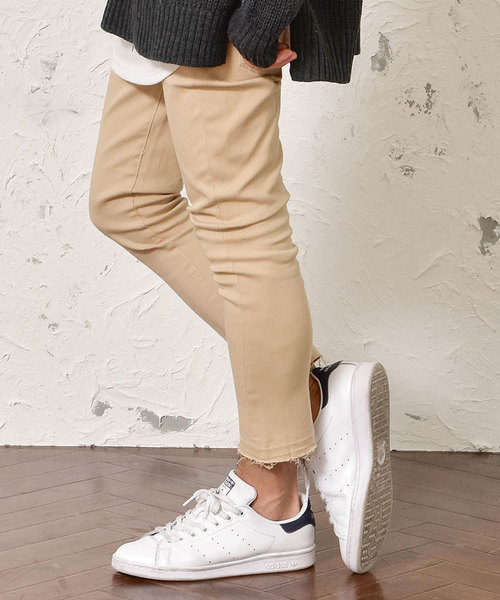 MinoriTY（マイノリティ）の「【ストレッチツイルダメージスーパースキニーパンツ（アンクル）】（その他パンツ・メンズ・ホワイト/ブラック/ネイビー/ベージュ/カーキ/ライトグレー・S/M/L/XL）」の13枚目の写真