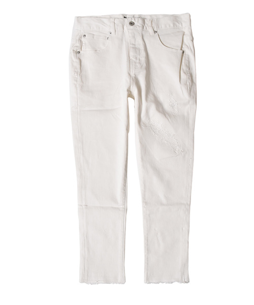 MinoriTY（マイノリティ）の「【ストレッチツイルダメージスーパースキニーパンツ（アンクル）】（その他パンツ・メンズ・ホワイト/ブラック/ネイビー/ベージュ/カーキ/ライトグレー・S/M/L/XL）」の15枚目の写真