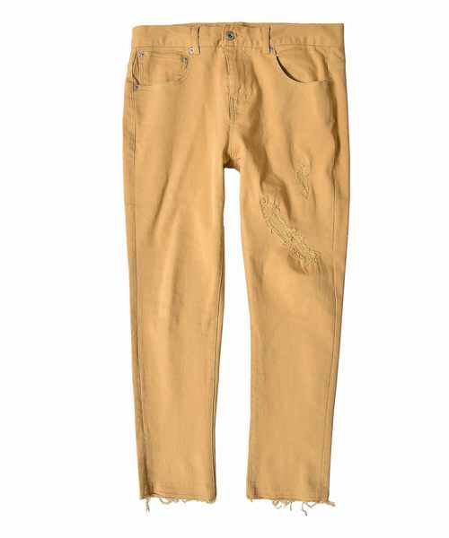 MinoriTY（マイノリティ）の「【ストレッチツイルダメージスーパースキニーパンツ（アンクル）】（その他パンツ・メンズ・ホワイト/ブラック/ネイビー/ベージュ/カーキ/ライトグレー・S/M/L/XL）」の18枚目の写真