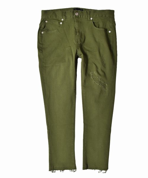 MinoriTY（マイノリティ）の「【ストレッチツイルダメージスーパースキニーパンツ（アンクル）】（その他パンツ・メンズ・ホワイト/ブラック/ネイビー/ベージュ/カーキ/ライトグレー・S/M/L/XL）」の19枚目の写真